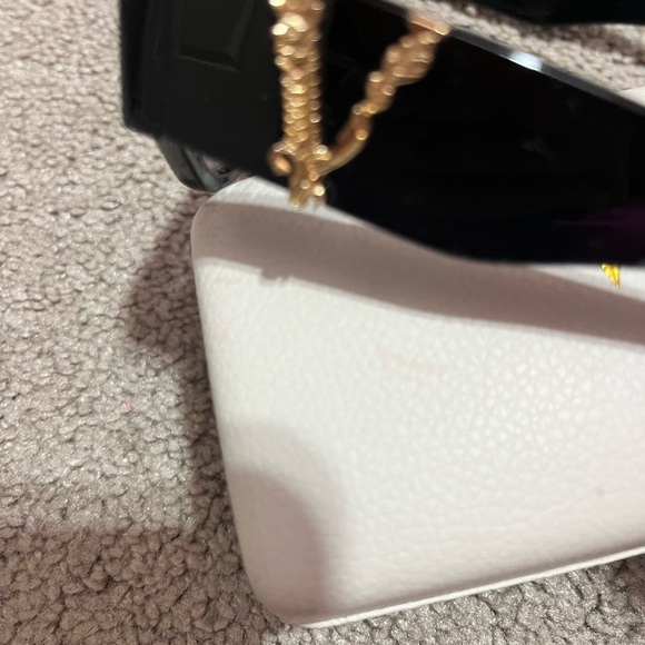 women’s V sunglasses black square designer fashion - Picture 5 of 9